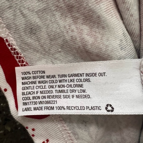 Wondershop Red and White Nordic Pajama Set XL - Picture 4 of 5